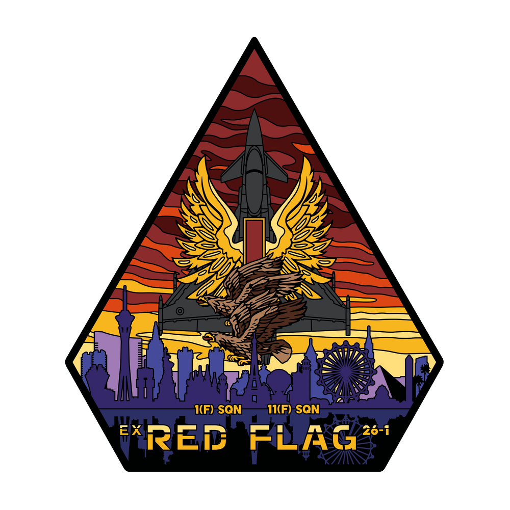 RAF 1(F) AND XI(F) SQUADRON EX RED FLAG 2026 — Dynamic Vectors